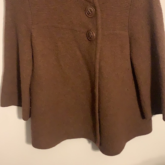 Fenn Wright Manson brown lambs wool sweater - Picture 3 of 8